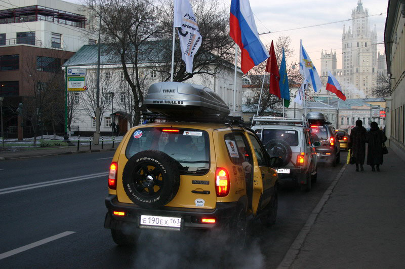Машины Русского прорыва 2008